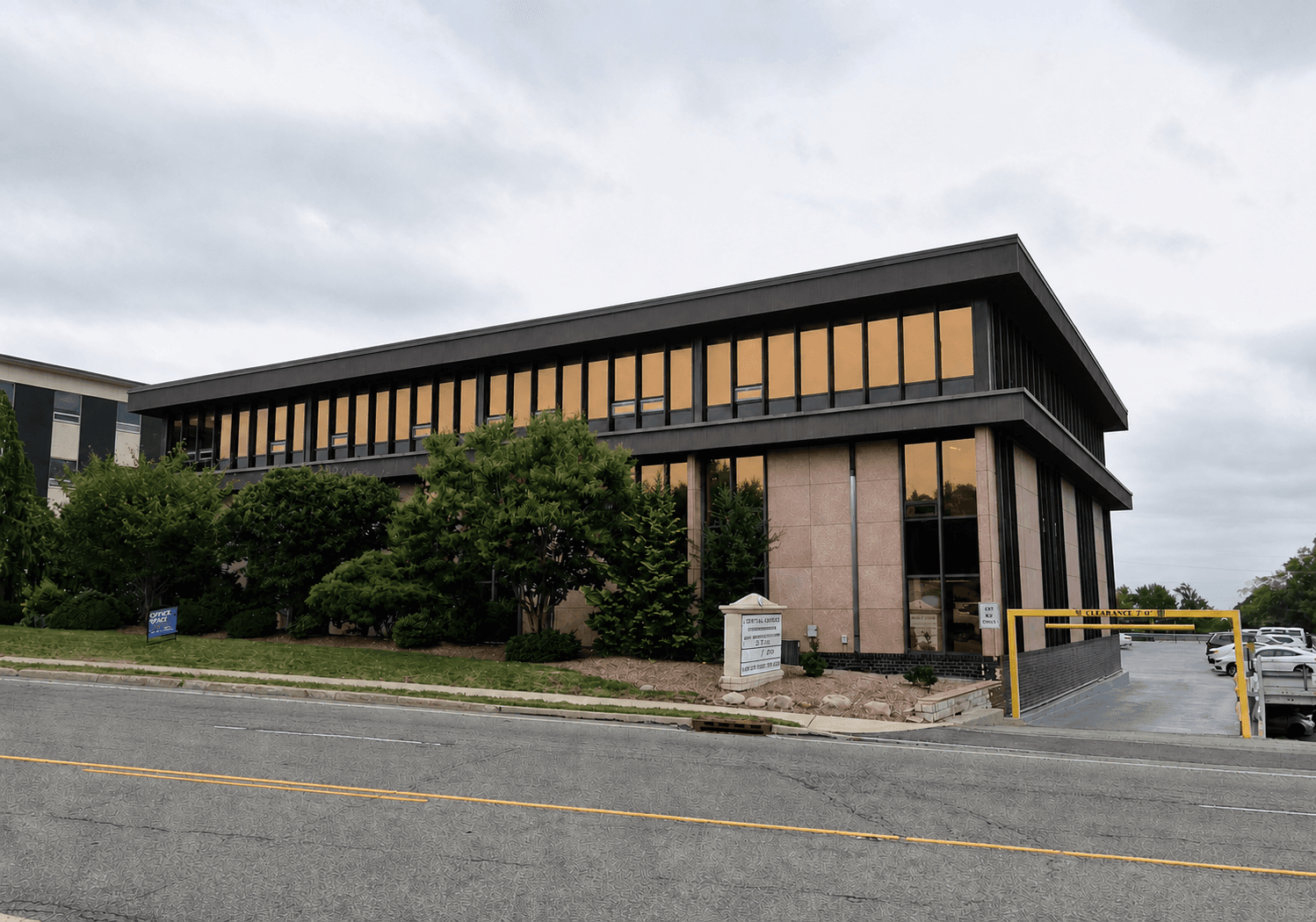 Exterior of the main office at 333 Sylvan Avenue